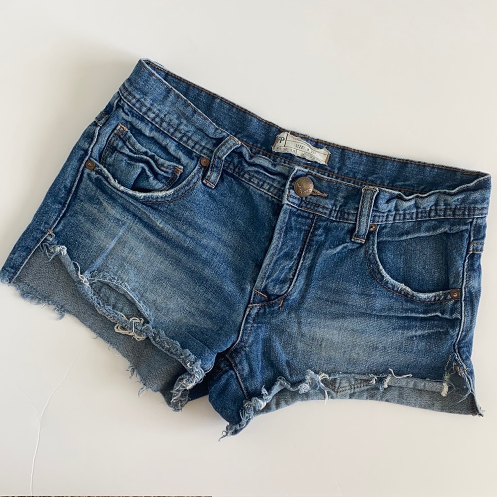 Free People Denim Shorts!